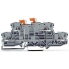 Wago Contact - TOPJOB'S Borne 2 étages 2,5 (4) mm² / Double sectionnement / Gris