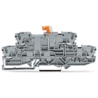 Wago Contact - TOPJOB'S Borne 2 étages 2,5 (4) mm² / Simple sectionnement / Gris
