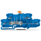 Wago Contact - TOPJOB'S Borne 2 étages 2,5 (4) mm² / Simple sectionnement / Bleu