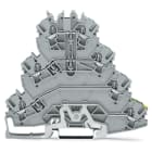 Wago Contact - TOPJOB'S Borne 4 étages 2,5 (4) mm² / L1-L2-L3-PE / Gris