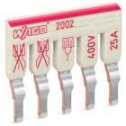 Wago Contact - TOPJOB'S Peigne de pontage intercalable 5 pôles / Isolé / Gris clair