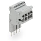 Wago Contact - TOPJOB'S Barrette de connecteurs modulaires 2,5 (4) mm² / 4 pôles / Gris