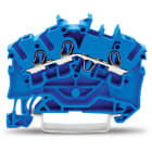 Wago Contact - TOPJOB'S Borne de passage 3C inclinée / 2,5 (4) mm² / Bleu