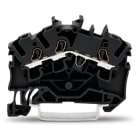 Wago Contact - Borne de passage pour 3 conducteurs 2,5mm², noir