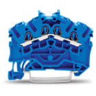 Wago Contact - TOPJOB'S Borne de passage 4C inclinée / 2,5 (4) mm² / Bleu