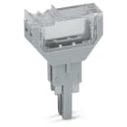 Wago Contact - Boitier vide typ 3 l.10.4mm 4p gris