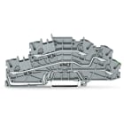 Wago Contact - Borne à étages 2,5(4)mm², gris
