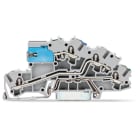 Wago Contact - Borne a etage neutre nt/l/pe/gris