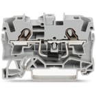 Wago Contact - Borne à diode pour 2 conducteurs avec diode 1 N 5408, gris