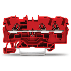 Wago Contact - TOPJOB'S borne passage 3c 4mm² rouge