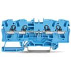 Wago Contact - TOPJOB'S Borne de passage 4C / 4 (6) mm² / Bleu
