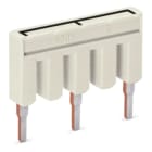 Wago Contact - TOPJOB'S Peigne de pontage enfichable 1 - 3 - 5 / Rac. étoile / Isolé / Gris c