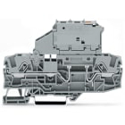 Wago Contact - TOPJOB'S Borne fusible 5x20 2C / 6 (10) mm² / Gris / Affichage défaut / 12-30V