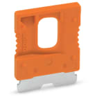 Wago Contact - Separateur pour borne de base/orange
