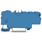 Wago Contact - Borne de distribution avec ouverture de manipulation 1x6 mm² 6x1,5 mm² bleue