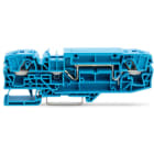 Wago Contact - TOPJOB'S borne travers. 2c bleu