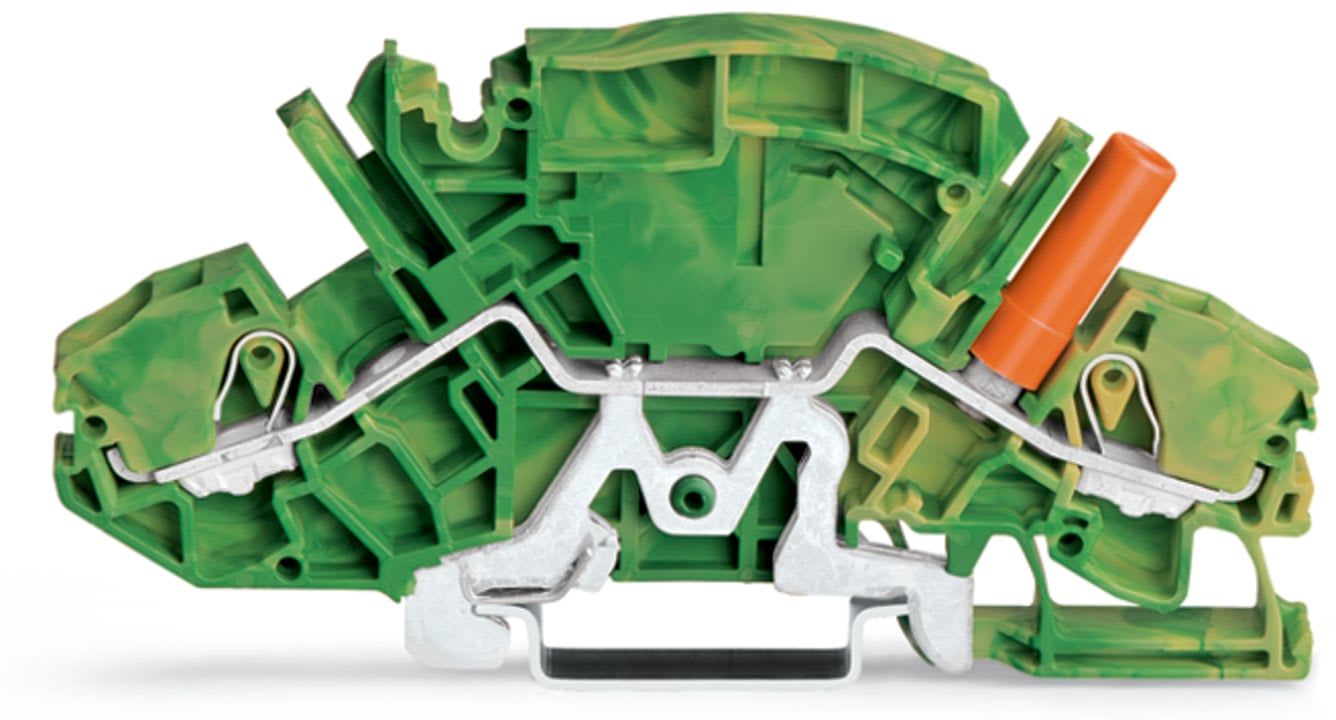 Wago Contact - TOPJOB'S borne terre 2c vert-jaune