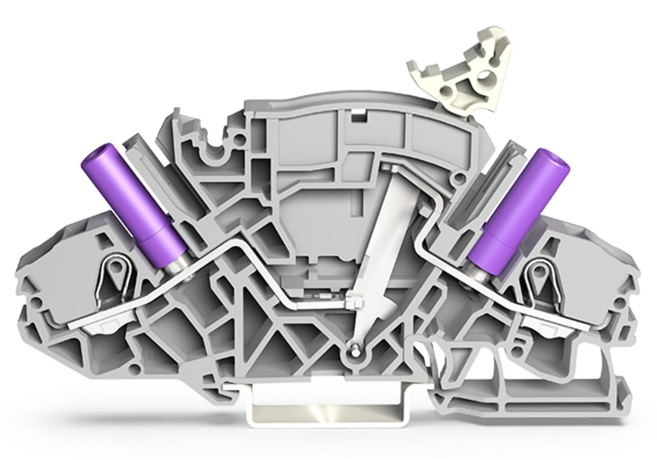 Wago Contact - Borne sectionnable et de mesure pour p.ex. pour circuits de transf. de te