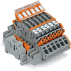 Wago Contact - TOPJOB'S Bloc de bornes de mesure sectionnables 3Ph (3I) + Rangement shunt