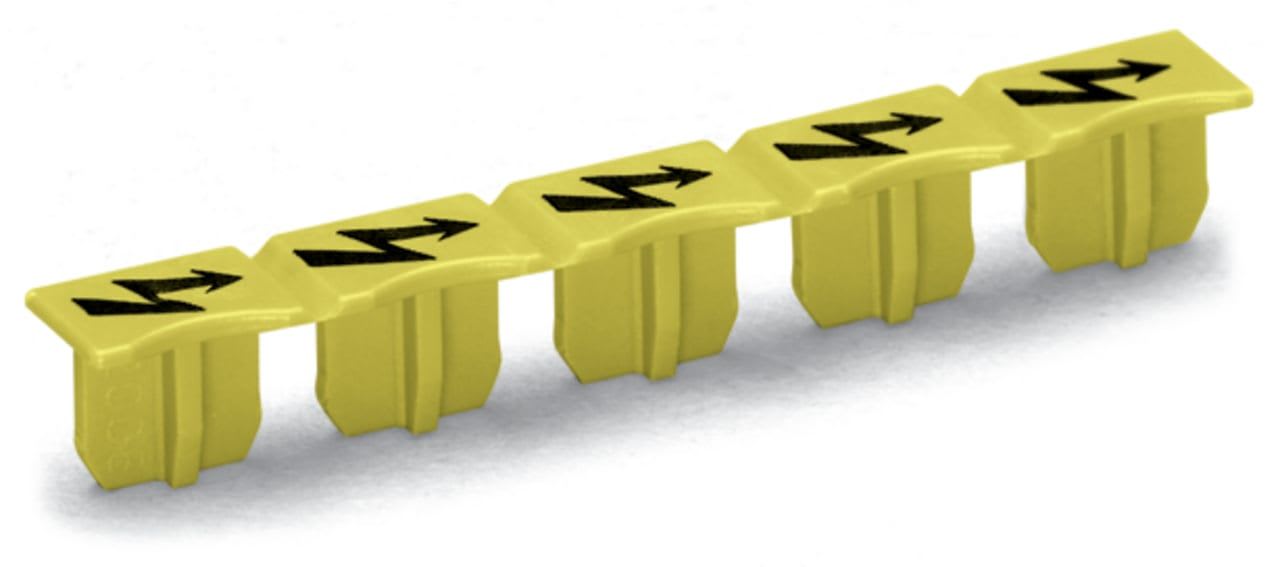 Wago Contact - TOPJOB'S Couverture protectrice de signalisation de danger / Jaune (5 par band