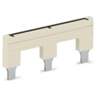 Wago Contact - TOPJOB'S Peigne de pontage enfichable 1 - 3 - 5 / Rac. étoile / Isolé / Gris c