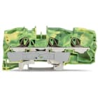 Wago Contact - TOPJOB'S Borne de protection 3C / 16 (25) mm² / Vert-Jaune