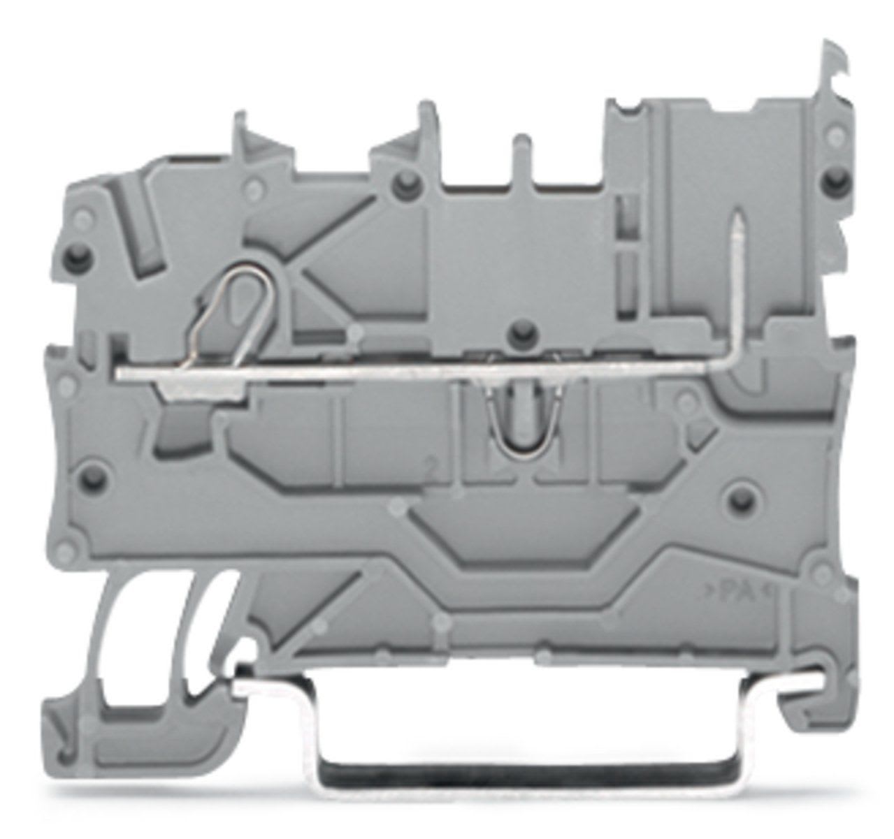 Wago Contact - X-COM'S  : Borne de base 1C / 1 broche / 1,0 (1,5) mm² / Gris