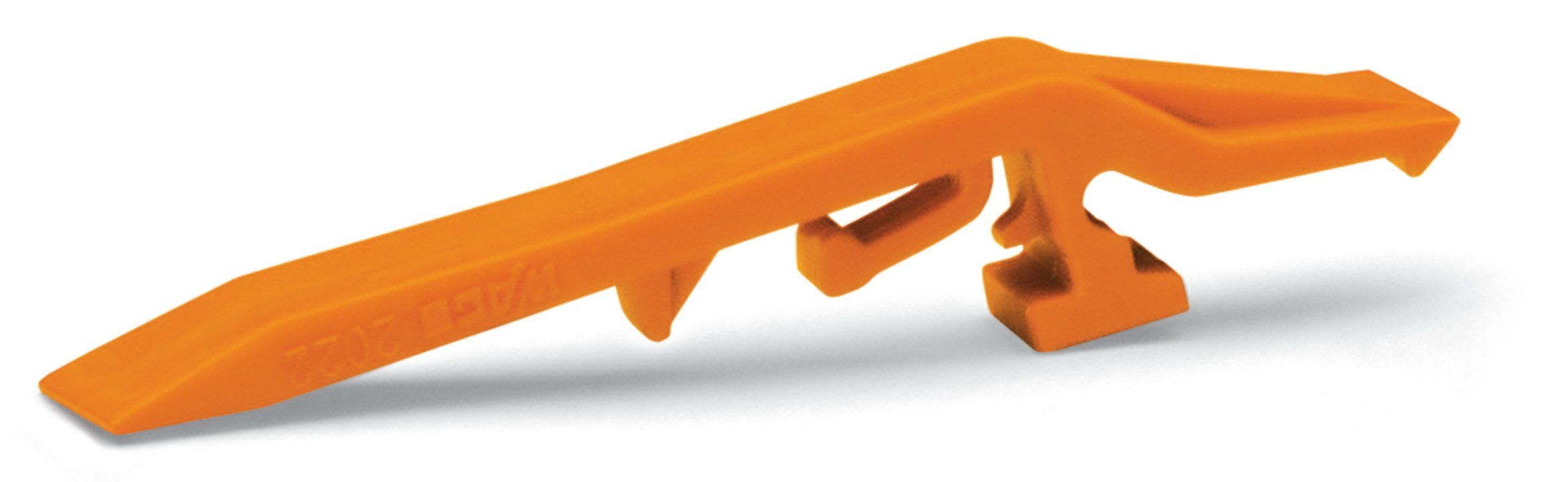 Wago Contact - X-COM'S  : Cliquet de verrouillage pour connecteur 2 pôles / Orange