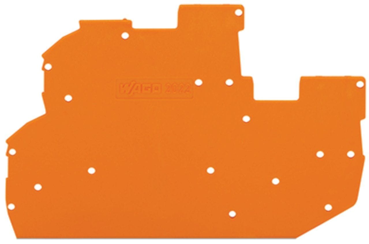 Wago Contact - Plaque extrem. orange 1mm