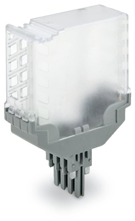 Wago Contact - Boîtiers vides 8 pôles Couleur du boîtier transparent