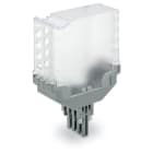 Wago Contact - Boîtiers vides 8 pôles Couleur du boîtier transparent