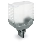 Wago Contact - Boîtiers vides 10 pôles Couleur du boîtier transparent