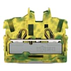 Wago Contact - Mini-borne de passage pour 2 conduct avec ouverture de manipulation 2,5mm², vert