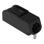 Wago Contact - Borne pour CI THR Bouton-poussoir 1,5mm² pas 6mm 1 pôle, noir
