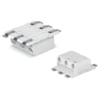 Wago Contact - Borne p. circ. imprimés SMD, traversant 0.75mm² Pas 6,5 3 pôles, blanc