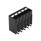 Wago Contact - Borne pour circuits imprimés CMS Bouton-poussoir 1,5mm² pas3.5mm 5 pôles, noir