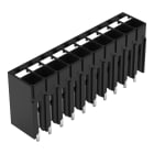 Wago Contact - Borne pour circuits imprimés THR Bouton-poussoir 1,5mm² pas3.5mm 10 pôles, noir