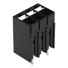 Wago Contact - Borne pour circuits imprimés THR Bouton-poussoir 1,5mm² pas3.5mm 3 pôles, noir