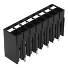 Wago Contact - Borne pour circuits imprimés THR Bouton-poussoir 1,5mm² pas3.5mm 8 pôles, noir