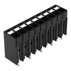 Wago Contact - Borne pour circuits imprimés THR Bouton-poussoir 1,5mm² pas3.5mm 9 pôles, noir