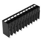 Wago Contact - Borne pour circuits imprimés THR Bouton-poussoir 1,5mm² pas3.5mm 11 pôles, noir