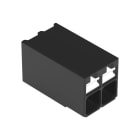 Wago Contact - Borne pour circuits imprimés CMS Bouton-poussoir 1,5mm² pas3.5mm 2 pôles, noir
