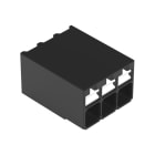 Wago Contact - Borne pour circuits imprimés CMS Bouton-poussoir 1,5mm² pas3.5mm 3 pôles, noir