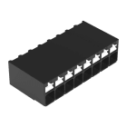 Wago Contact - Borne pour circuits imprimés CMS Bouton-poussoir 1,5mm² pas3.5mm 8 pôles, noir