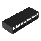Wago Contact - Borne pour circuits imprimés THR Bouton-poussoir 1,5mm² pas3.5mm 10 pôles, noir