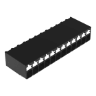 Wago Contact - Borne pour circuits imprimés THR Bouton-poussoir 1,5mm² pas3.5mm 12 pôles, noir