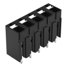 Wago Contact - Borne pour circuits imprimés THR Bouton-poussoir 1,5mm² pas 5mm 5 pôles, noir