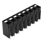 Wago Contact - Borne pour circuits imprimés THR Bouton-poussoir 1,5mm² pas 5mm 8 pôles, noir