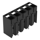 Wago Contact - Borne pour circuits imprimés THR Bouton-poussoir 1,5mm² pas 5mm 5 pôles, noir