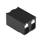Wago Contact - Borne pour circuits imprimés CMS Bouton-poussoir 1,5mm² pas 5mm 2 pôles, noir